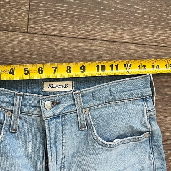 Madewell The Perfect Vintage Straight Leg Blue Denim Jeans Size 27 - Picture 15 of 15